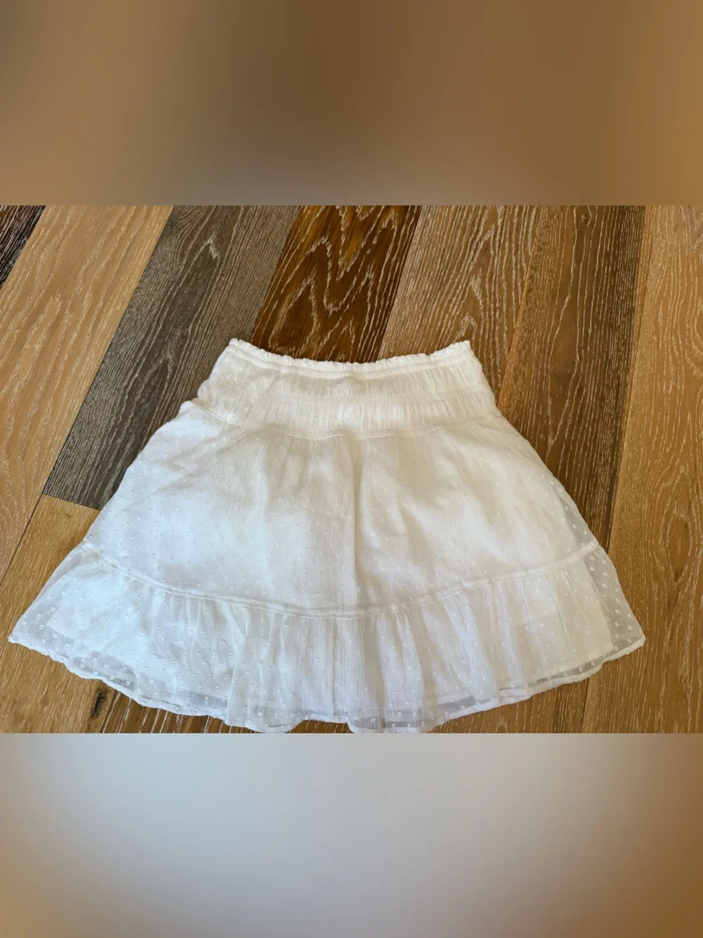 Abercrombie and fitch 13/14 girls white skirt